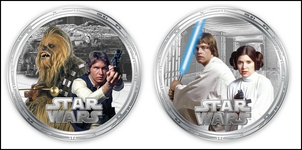 Остров-государство Ниуэ выпустит монеты с героями Star Wars