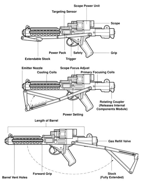 E-11 blaster rifle